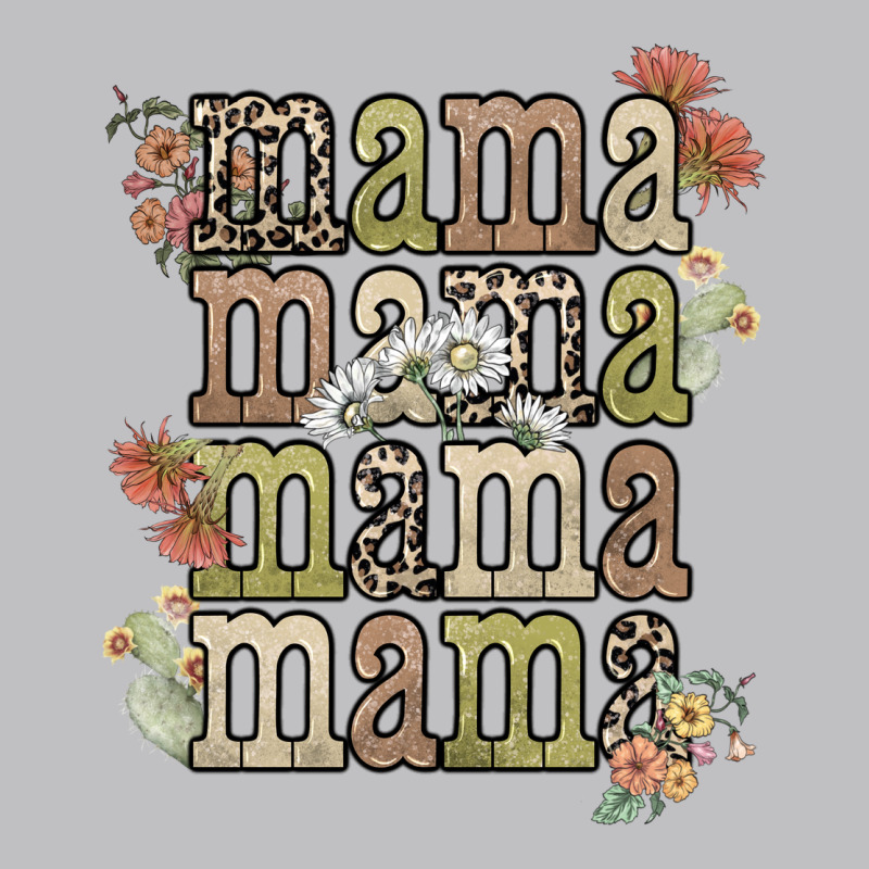 Mama Mama Mama Mama Western Flower Long Sleeve Tee by NancyCooperArtShop | Teevron