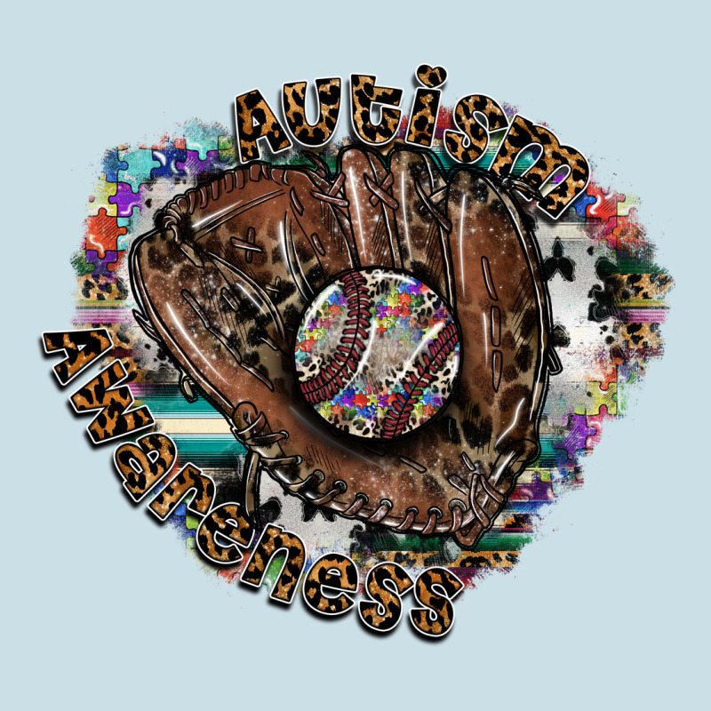 Autism Awareness Baseball Ladies Tee by SublimationCraftShop | Teevron