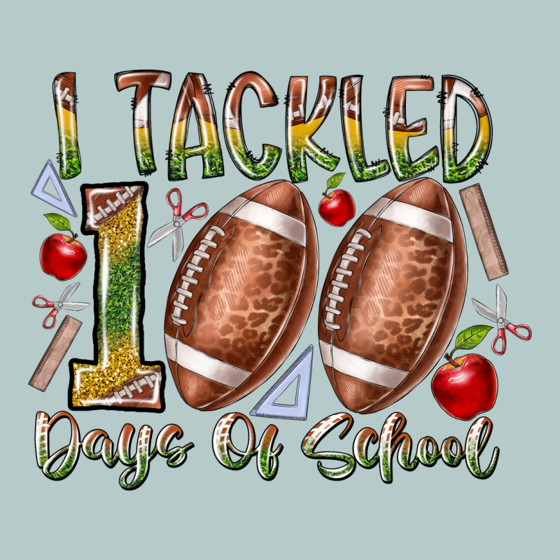 I Tackled 100 Days Of School Heavy Core Tee by RacoonDesign | Teevron