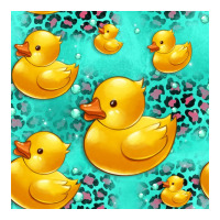 rubber duck seamless pattern | Teevron