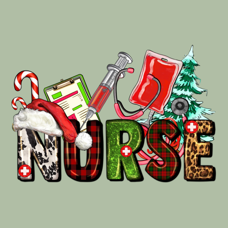 Christmas Nurse Urban Heavy Tee by AdoDesignShop | Teevron