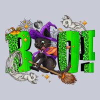 Boo! With Black Cat Halloween Heavyweight Hoodie | Teevron