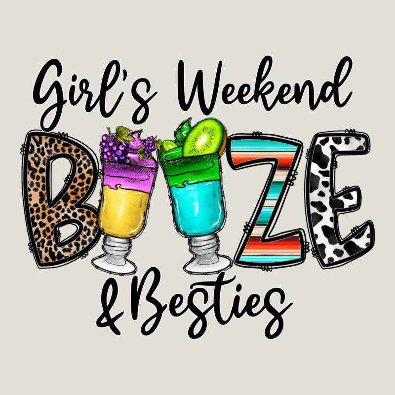 Girl's Weekend Booze & Besties Heavy Core Tee by CowhideDigitalArt | Teevron