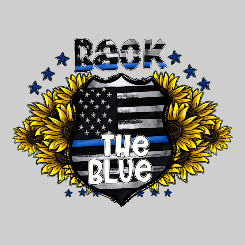 Back The Blue Premium Tee by CowhideDigitalArt | Teevron