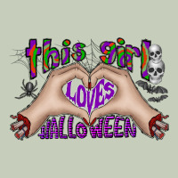 This Girl Loves Halloween Ladies Tee | Teevron