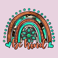 Be Kind Western Turquoise Rainbow Ladies Tee | Teevron