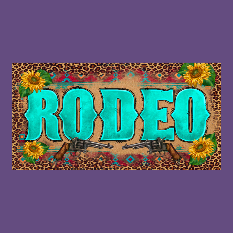 Western Rodeo Sunflowers Weapon  License Plate Template Vintage Hoodie by BarkalooDesign | Teevron