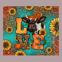Love Autumn Cow Vintage Hoodie | Teevron