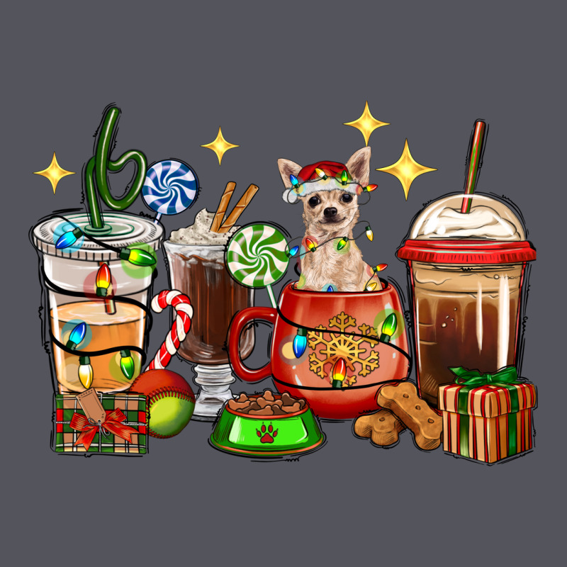 Christmas Coffee Cups With Chihuahua Vintage Hoodie by RanaPortraitStore | Teevron