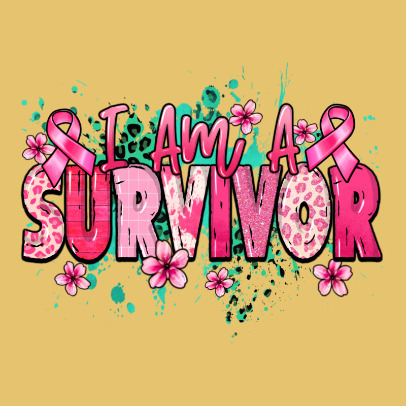 I Am A Survivor Cancer Awareness Premium Sweatshirt by HowdyJamesFarm | Teevron