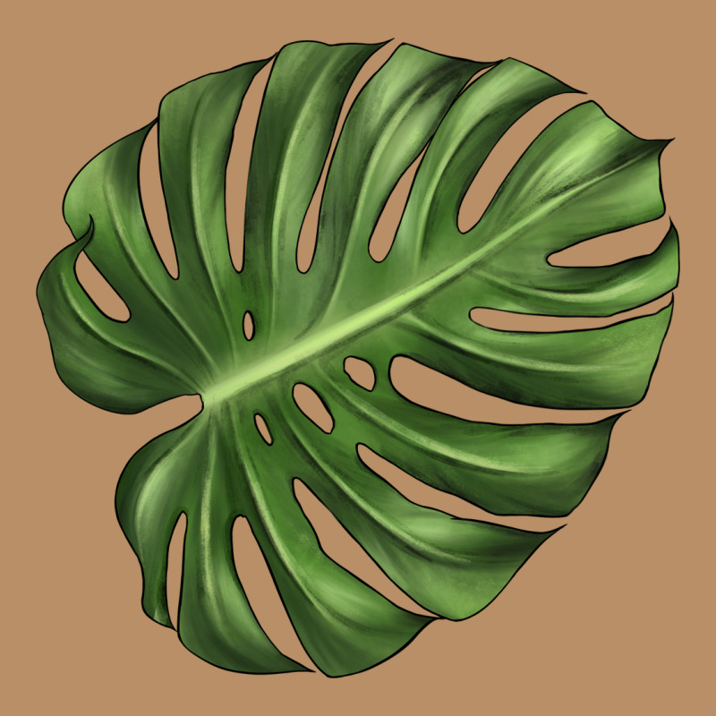 Monstera Leaf Vintage Hoodie by LillyAllenDesigns | Teevron