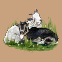 Two Baby Nigerian Dwarf Goat Vintage Tee | Teevron