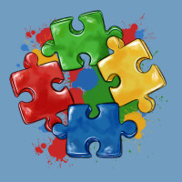 Autism Puzzles Urban Heavy Tee | Teevron