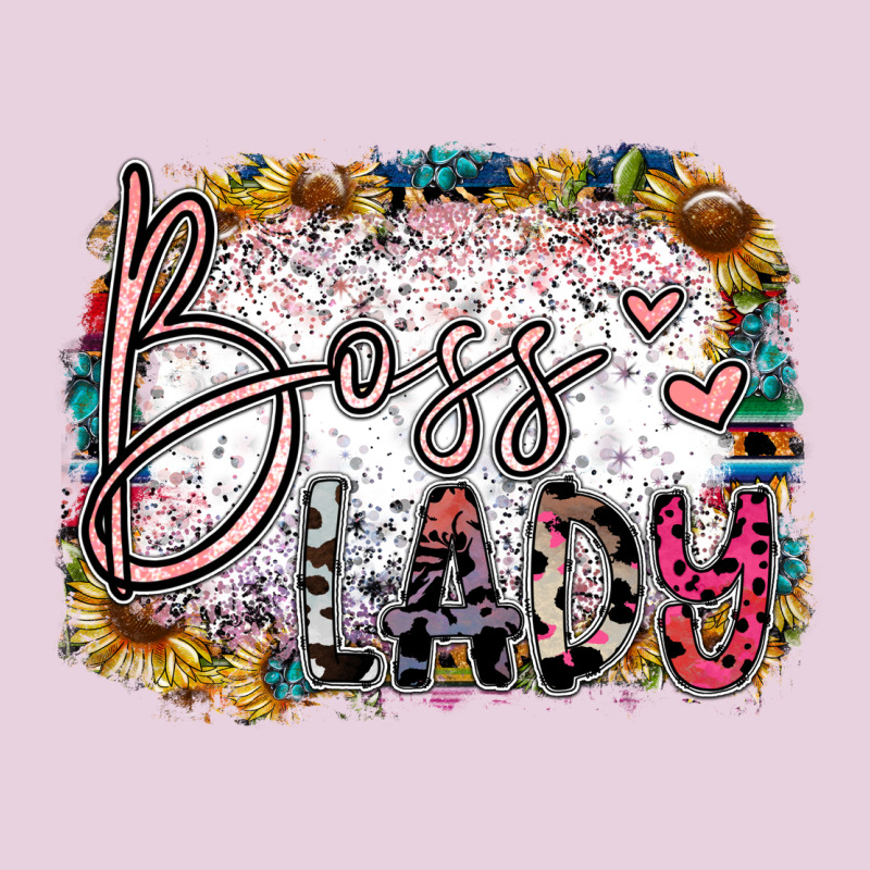 Boss Lady Ladies Tee by SublimationCraftShop | Teevron