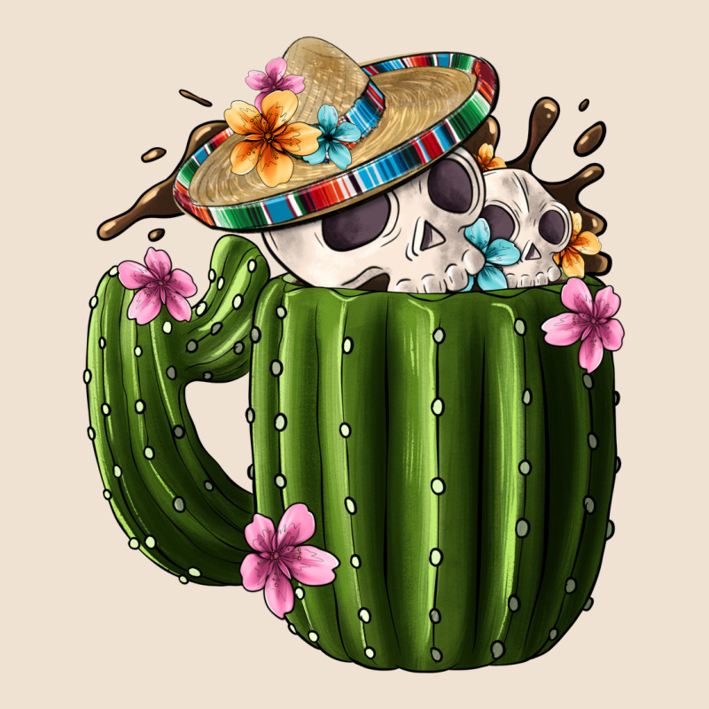 Day Of The Dead Mexican Cactus Urban Hoodie by FaDigitalArtStudio | Teevron