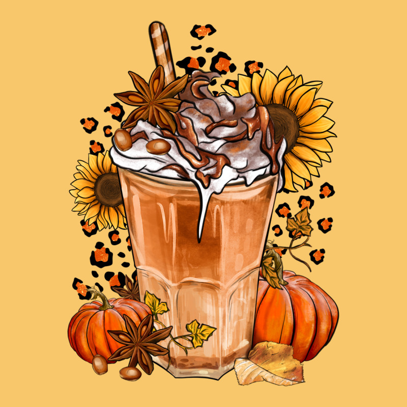 Pumpkin Spice Ice Latte Vintage Hoodie by Jasminsmagicworld | Teevron