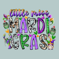 Little Miss Mardi Gras Heavy Core Tee | Teevron