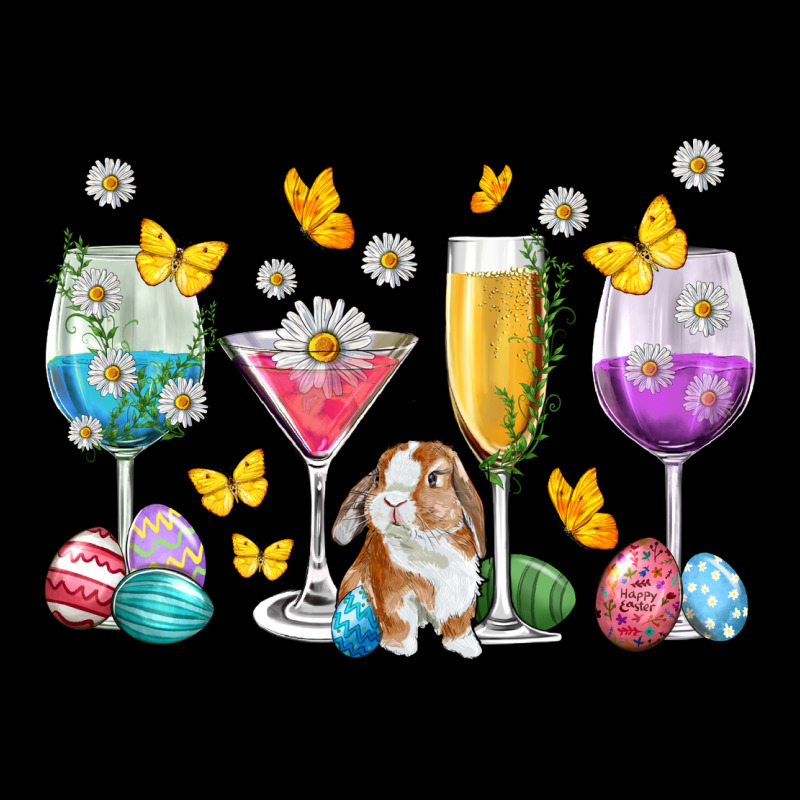 Easter Wine Glasses Easter Day Ladies Tee by Neo Western | Teevron