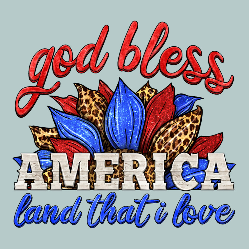 God Bless America Land That I Love Heavy Core Tee by HRA Design Shop | Teevron