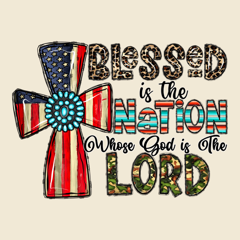 Blessed İs The Nation Whose God Is The Lord Premium Tee by CowhideDigitalArt | Teevron