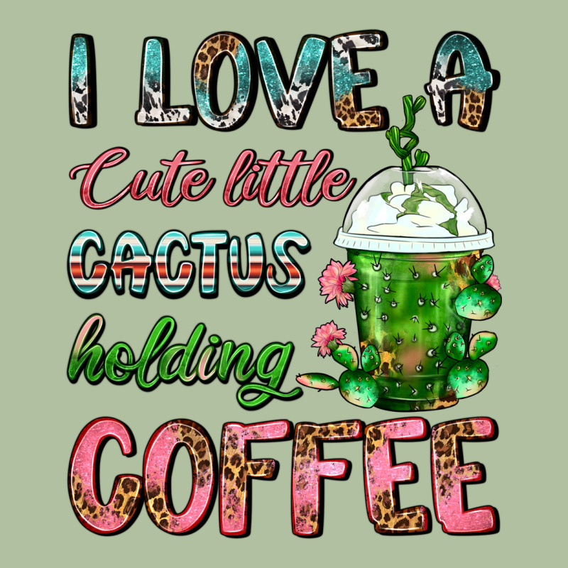 I Love A Cute Little Cactus Holding Coffee Urban Hoodie by FaDigitalArtStudio | Teevron