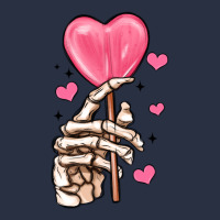 Skeleton Hand With Sugar Valentines Day Heavyweight Sweatshirt | Teevron