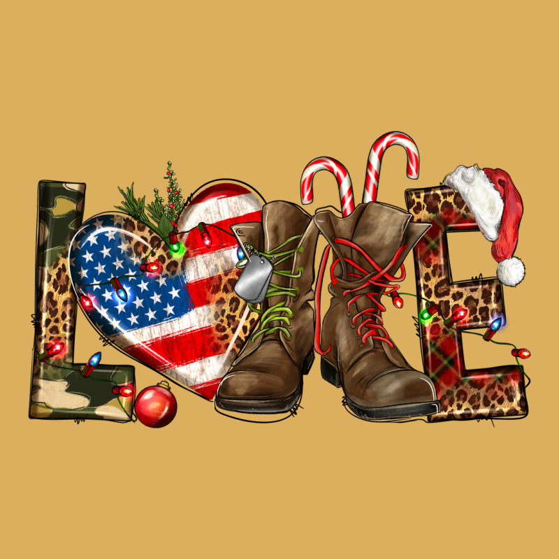 Army Christmas Love 4th Of July Premium Hoodie by HowdyJamesFarm | Teevron