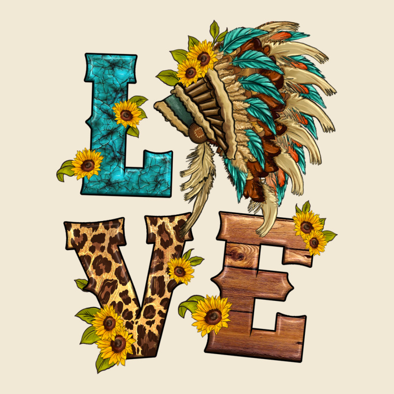 Love Indian Headdress Premium Tee by HRA Design Shop | Teevron