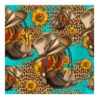 Western Boots And Hat Seamless Pattern Ladies Tee | Teevron