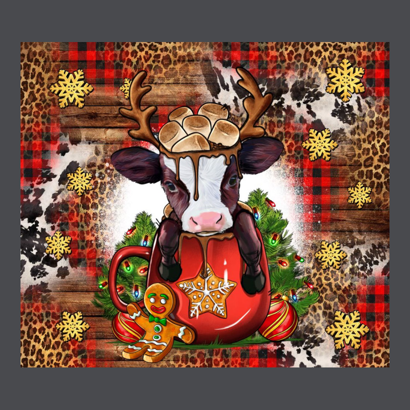 Christmas Baby Cow Hot Cocoa Zipper Hoodie by Jasminsmagicworld | Teevron