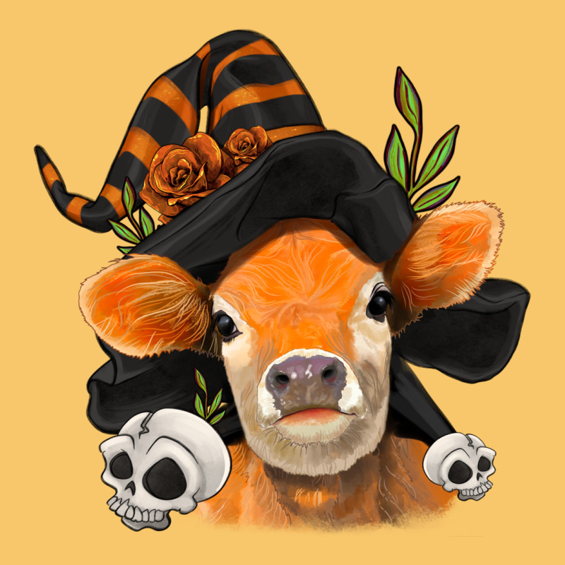 Halloween Witch Cow Vintage Hoodie by Jasminsmagicworld | Teevron