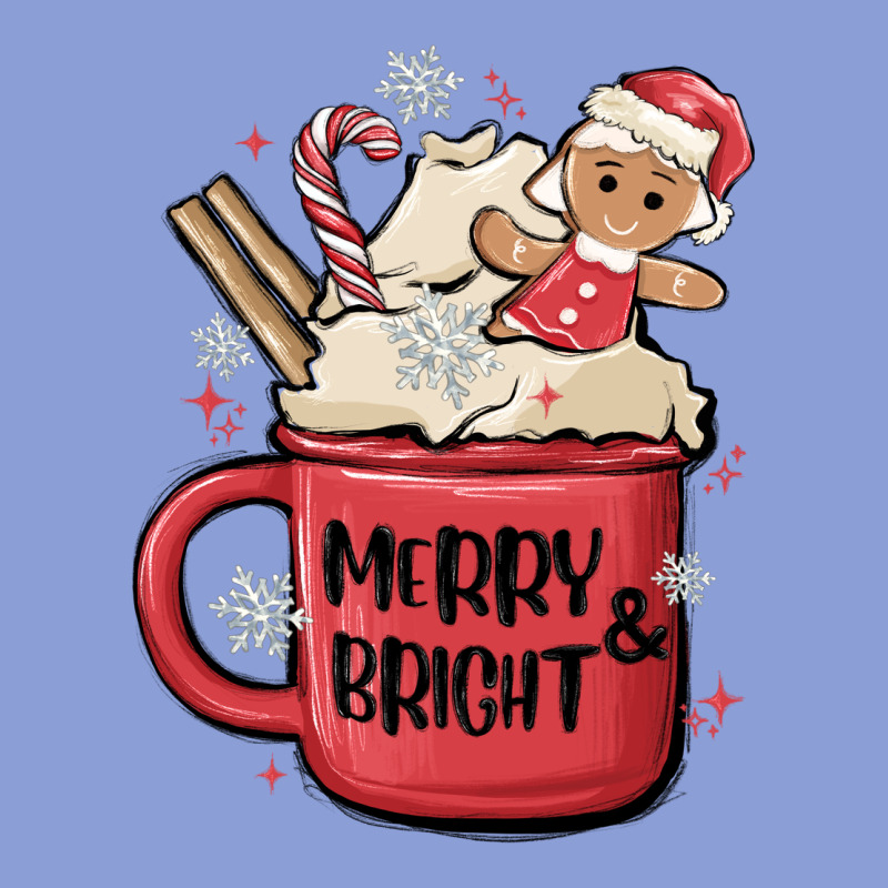 Merry And Bright Long Sleeve Tee by MaliasSmallBusiness | Teevron