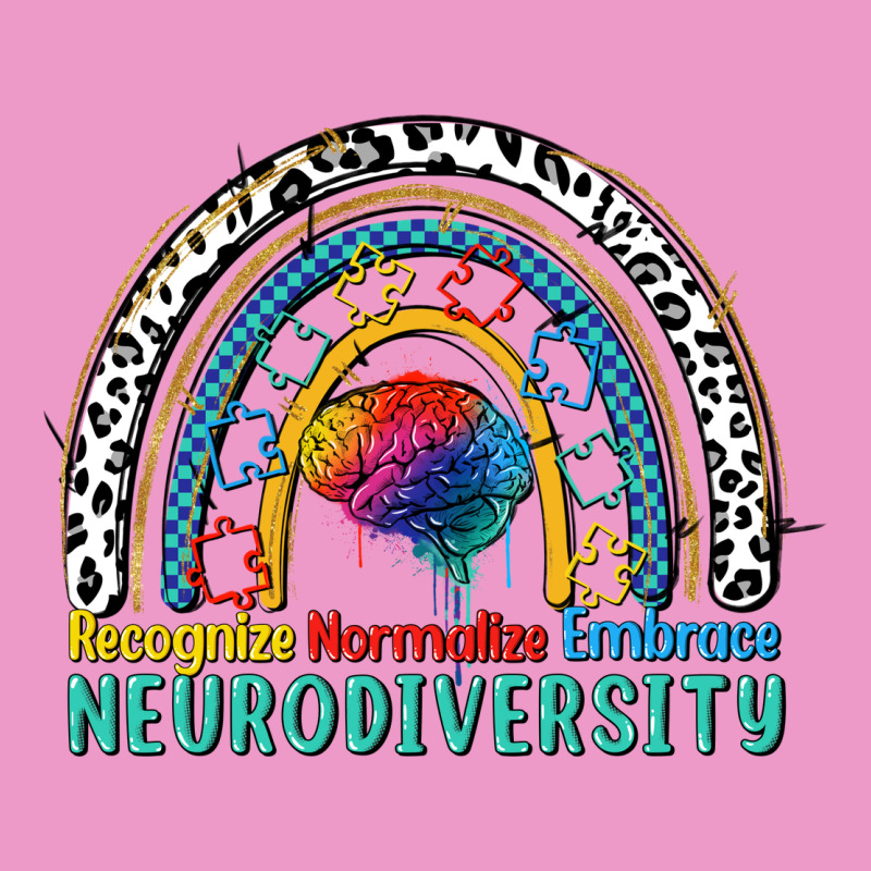 Recognize Normalize Embrace Neurodiversity Autism Urban Hoodie by FaDigitalArtStudio | Teevron