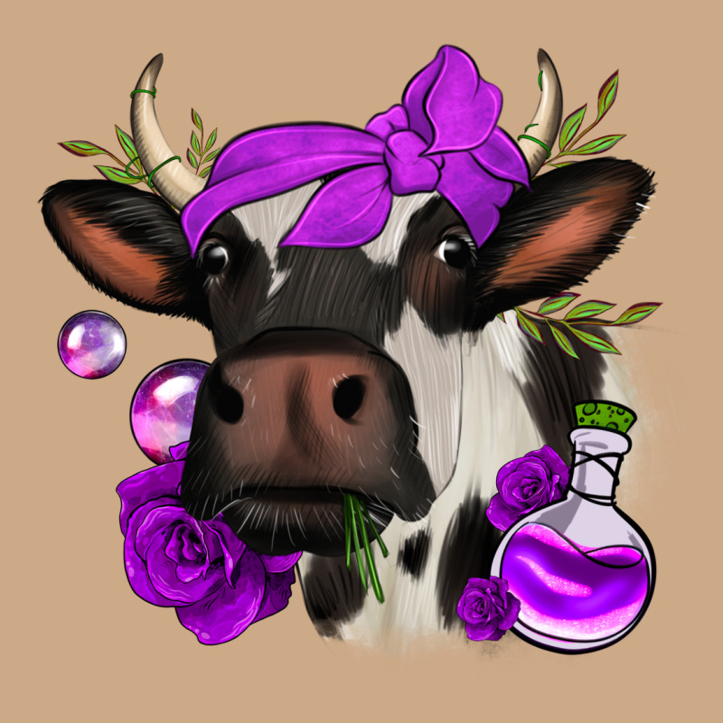 Halloween Roses Cow Vintage Hoodie by Jasminsmagicworld | Teevron