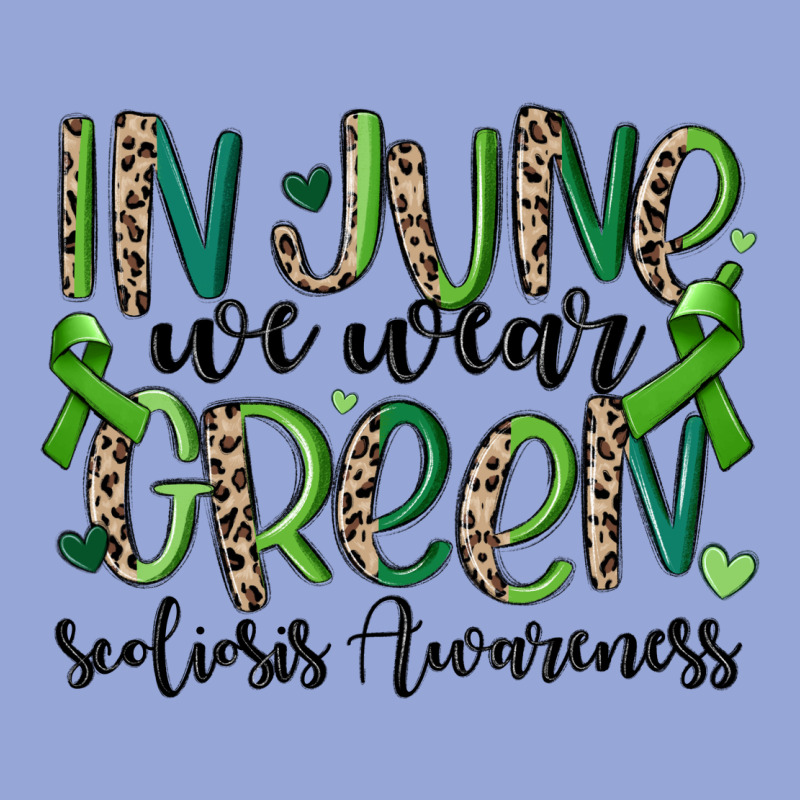In June We Wear Green Scoliosis Awareness Classic Tee by MaliasSmallBusiness | Teevron