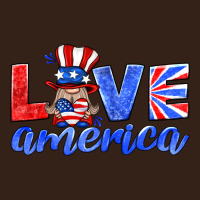 Love America Gnome Heavy Core Tee | Teevron