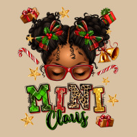 Mini Claus Messy Bun Heavyweight Hoodie | Teevron