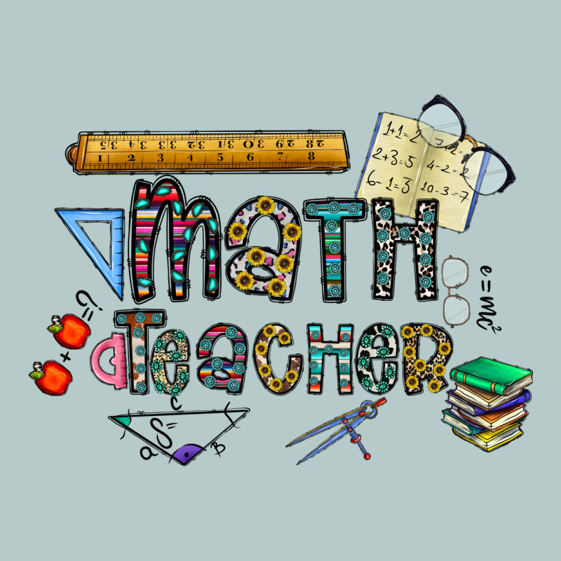 Math Teacher Heavy Core Tee by CowhideDigitalArt | Teevron