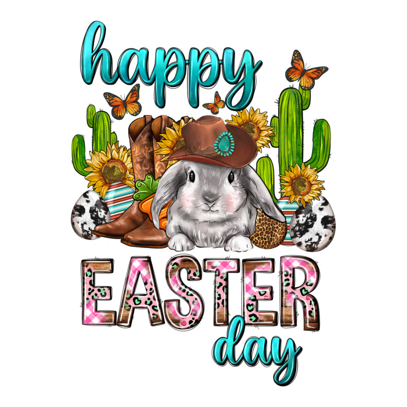 Happy Easter Day Rodeo Ladies Tee by Neo Western | Teevron