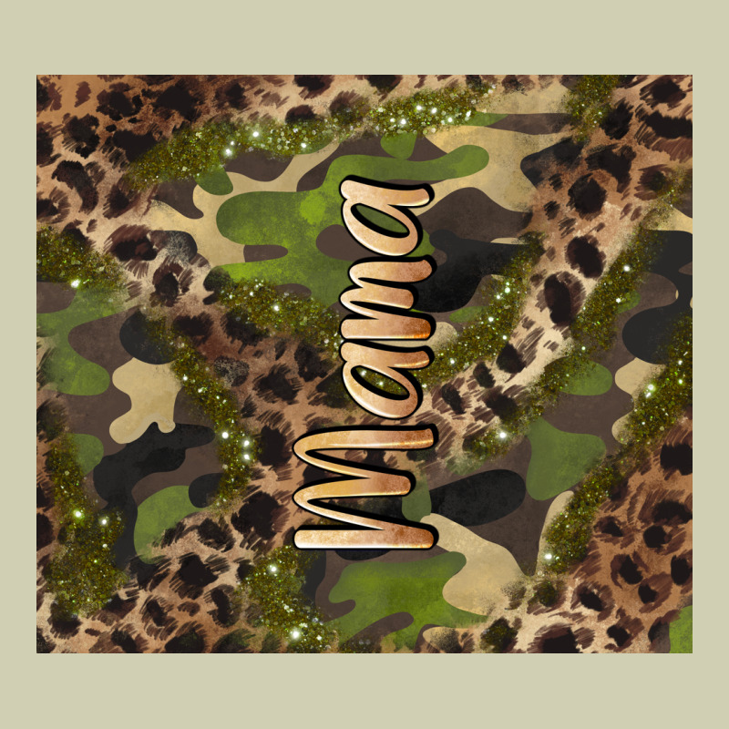 Camouflage Mama Heavy Core Tee by BarkalooDesign | Teevron
