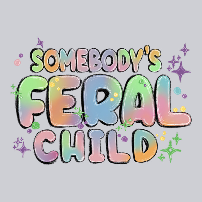Somebody's Feral Child Heavyweight Sweatshirt by MaliasSmallBusiness | Teevron