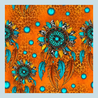Western Dreamcatchers Seamless Pattern Ladies Tee | Teevron