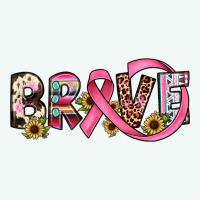 Brave Cancer Awareness Ribbon Premium Hoodie | Teevron
