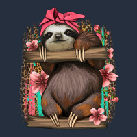 Cute Floral Baby Sloth Zipper Hoodie | Teevron