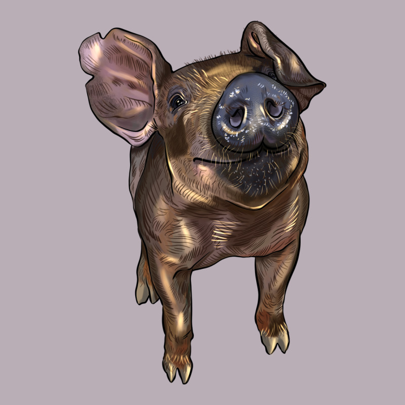 Baby Duroc Pig Vintage Tee by LillyAllenDesigns | Teevron