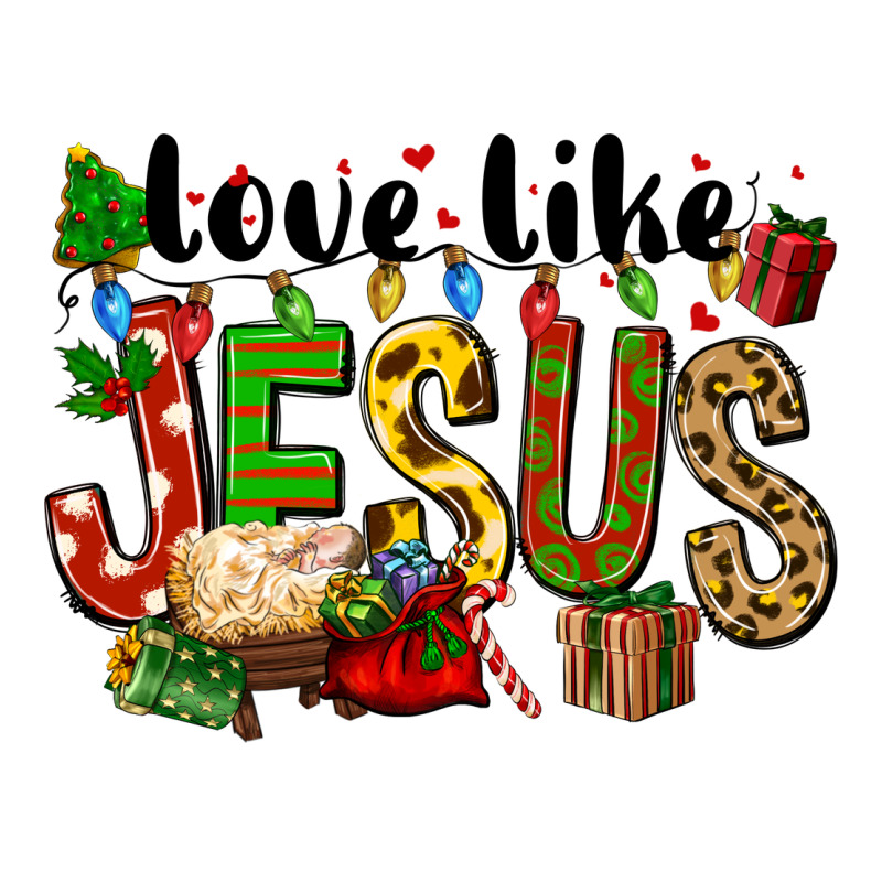 Christmas Love Like Jesus Premium Tee by FaDigitalArtStudio | Teevron