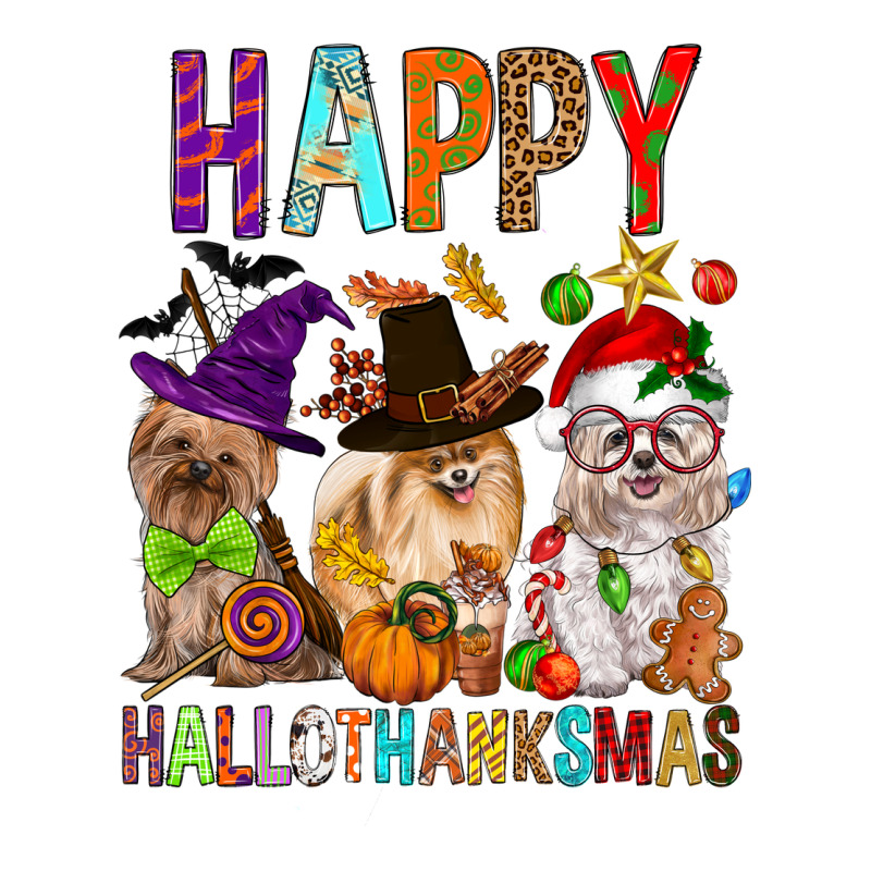 Happy Hallothankmas Dog Premium Tee by FaDigitalArtStudio | Teevron