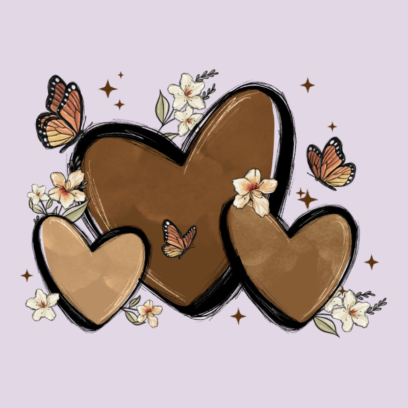 Melanin Hearts Classic Tee by MaliasSmallBusiness | Teevron