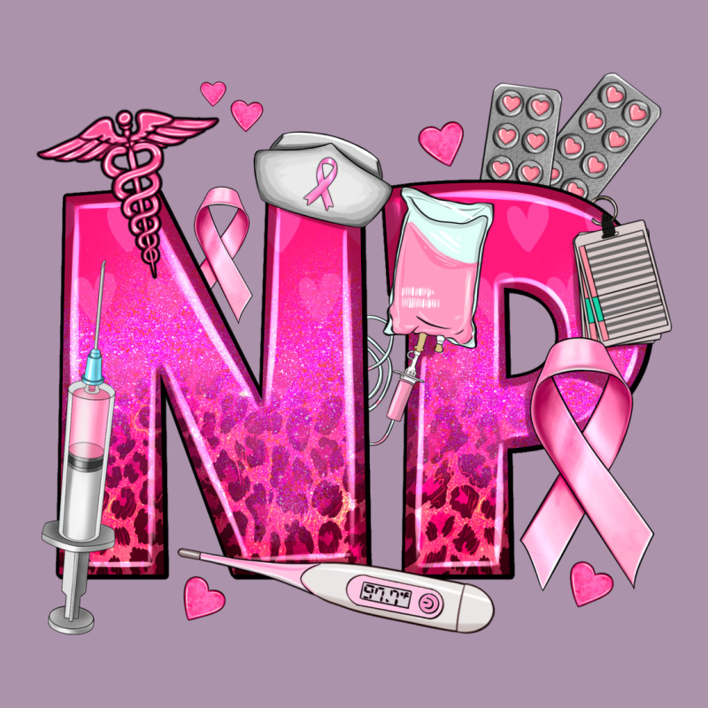 Breast Cancer Np Nurse Practitioner Heavyweight Hoodie by texasbilliewilder | Teevron