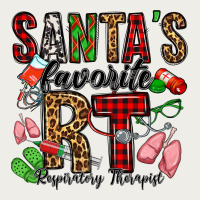 Santa's Favorite Rt Respiratory Therapist Zipper Hoodie | Teevron